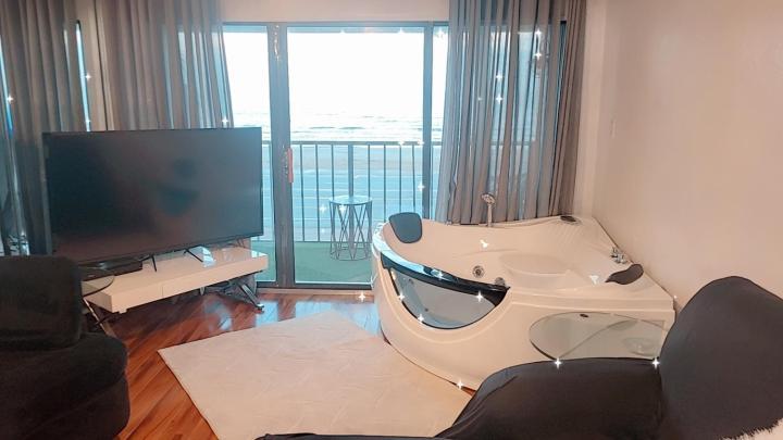 Bello Condominio Con Vista Al Mar, Jacuzzi Interno Галвестън Екстериор снимка